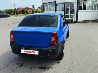 2011 Renault Logan I Рестайлинг, синий, 255000 рублей, вид 4