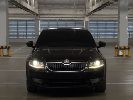 2015 Skoda Octavia III (A7), чёрный, 1300000 рублей, вид 5