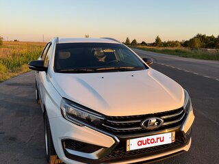 2024 Lada (ВАЗ) Vesta SW I Рестайлинг (NG), белый, 1375000 рублей, вид 2