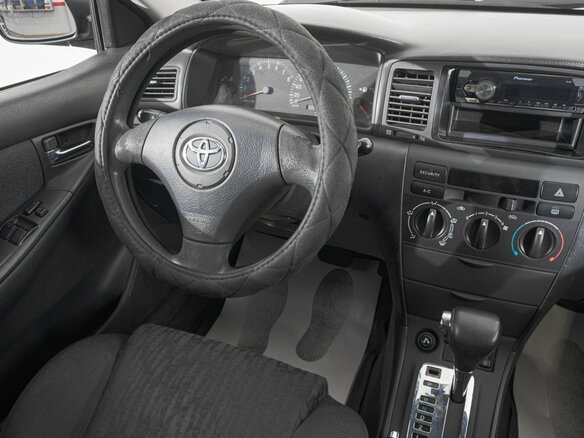 2002 Toyota Corolla IX (E120, E130), серый, 619000 рублей - вид 13