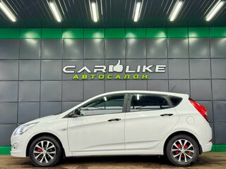 2016 Hyundai Solaris I Рестайлинг, белый, 799000 рублей, вид 3