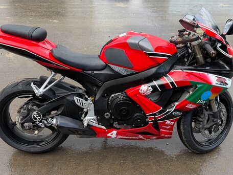 2008 Suzuki GSX-R 600, красный, 549000 рублей, вид 3