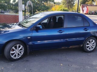 2006 Mitsubishi Lancer IX Рестайлинг, синий, 180000 рублей, вид 3
