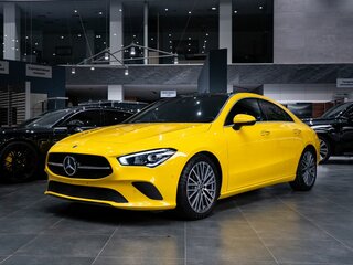 2021 Mercedes-Benz CLA 220 d II (C118, X118), жёлтый, 3050000 рублей, вид 1