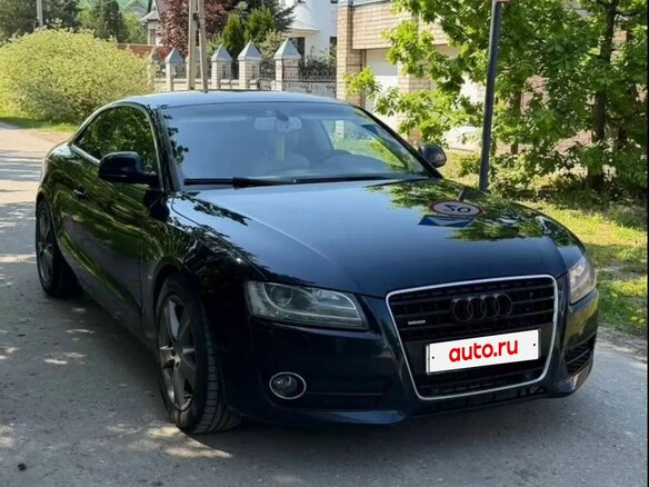2008 Audi A5 I (8T), синий, 930000 рублей