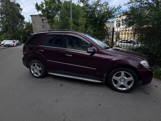 2007 Mercedes-Benz M-Класс 350 II (W164), пурпурный, 650000 рублей, вид 3