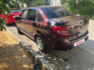 2012 Lada (ВАЗ) Granta I, пурпурный, 350000 рублей, вид 4
