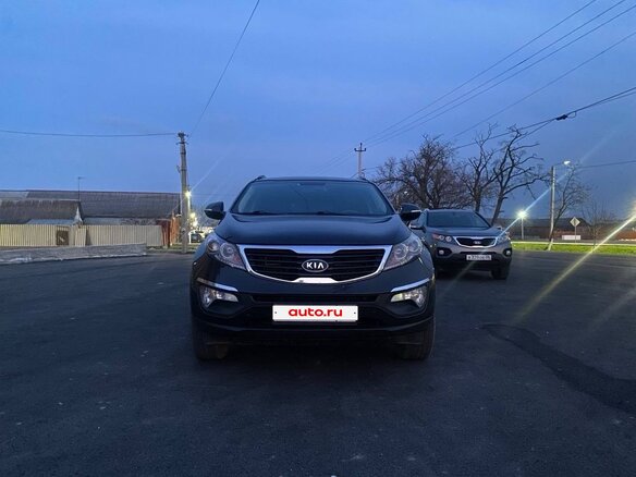 2010 Kia Sportage III, чёрный, 1100000 рублей