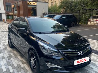 2014 Hyundai Solaris I Рестайлинг, чёрный, 920000 рублей, вид 2