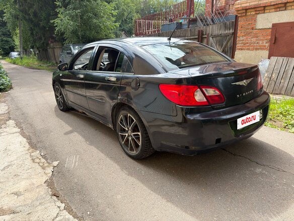 2008 Chrysler Sebring III, чёрный, 350000 рублей - вид 6
