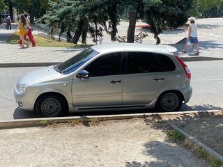 2009 Lada (ВАЗ) Kalina Sport I, серебристый, 400000 рублей, вид 4