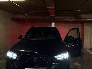 2021 BMW X3 30d xDrive III (G01) Рестайлинг, чёрный, 6400000 рублей, вид 3
