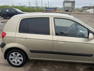 2008 Hyundai Getz I Рестайлинг, бежевый, 440000 рублей, вид 4