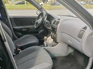 2007 Hyundai Accent ТагАЗ II, чёрный, 410000 рублей, вид 4
