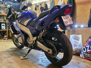 2002 Yamaha YZF600R Thundercat, синий, 299999 рублей, вид 4