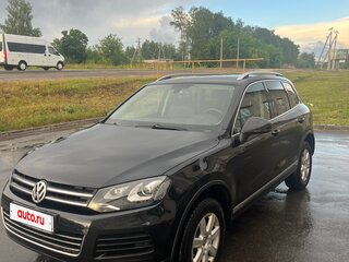 2012 Volkswagen Touareg II, чёрный, 1920000 рублей, вид 1