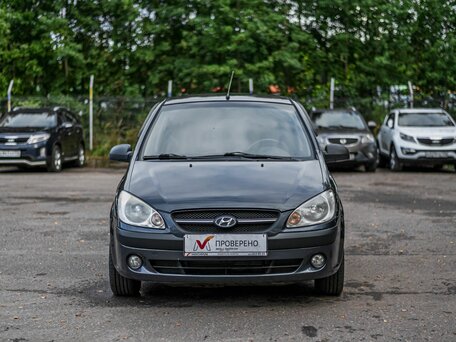 2008 Hyundai Getz I Рестайлинг, серый, 409000 рублей, вид 3