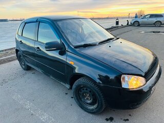 2010 Lada (ВАЗ) Kalina I, чёрный, 170000 рублей, вид 2