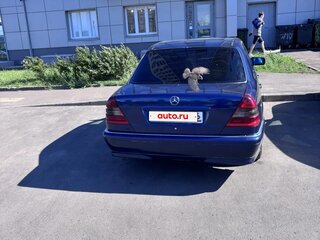 1997 Mercedes-Benz C-Класс 180 I (W202) Рестайлинг, синий, 265000 рублей, вид 3