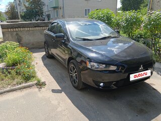 2008 Mitsubishi Lancer X, чёрный, 680000 рублей, вид 3