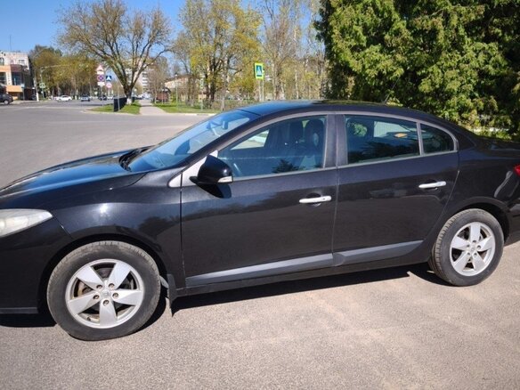 2012 Renault Fluence I, чёрный, 850000 рублей - вид 4
