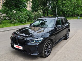 2021 BMW X3 30d xDrive III (G01) Рестайлинг, чёрный, 6200000 рублей, вид 1