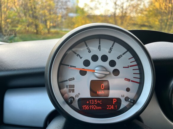2008 Mini Hatch Cooper II (R56), синий, 950000 рублей - вид 12