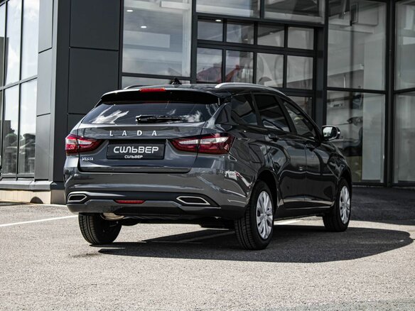 2026 Lada (ВАЗ) Vesta SW I Рестайлинг (NG), серый, 1835000 рублей - вид 6