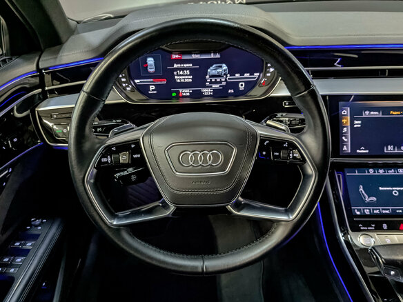 2018 Audi A8 50 TDI IV (D5), чёрный, 4500000 рублей - вид 21