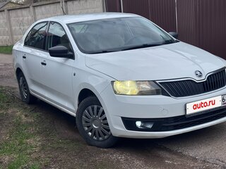 2015 Skoda Rapid I, белый, 650000 рублей, вид 3