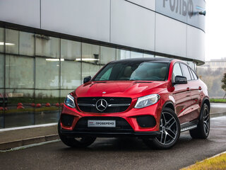 2018 Mercedes-Benz GLE Coupe 350 d I (C292), красный, 5199000 рублей, вид 1