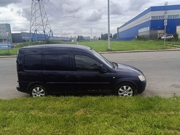2008 Opel Combo C Рестайлинг, синий, 259000 рублей - вид 1