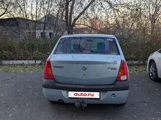 2006 Renault Logan I, зелёный, 298000 рублей, вид 4