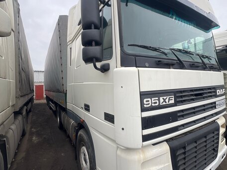 2002 DAF 95XF, белый, 950000 рублей, вид 3