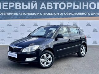 2011 Skoda Fabia II Рестайлинг, чёрный, 650000 рублей, вид 1