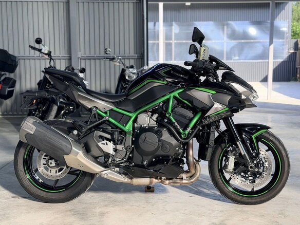 2017 Kawasaki Z H2, зелёный, 1570000 рублей - вид 6