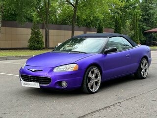 2001 Chrysler Sebring II, синий, 800000 рублей, вид 1