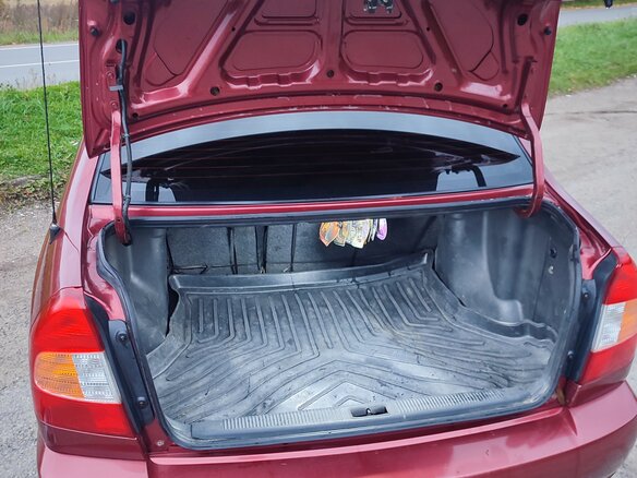 2006 Hyundai Accent ТагАЗ II, красный, 330000 рублей - вид 6