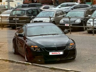 2005 BMW 6 серии 645i II (E63/E64), чёрный, 935000 рублей, вид 1