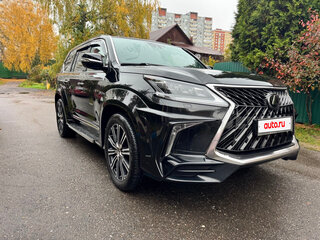 2018 Lexus LX 570 III Рестайлинг 2, чёрный, 9999999 рублей, вид 2