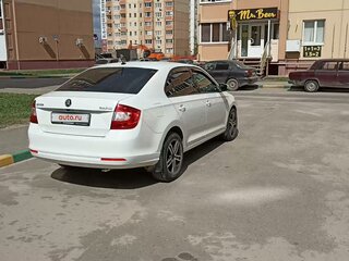 2015 Skoda Rapid I, белый, 940000 рублей, вид 2