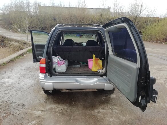 2001 Chevrolet Tracker II, чёрный, 950000 рублей - вид 11