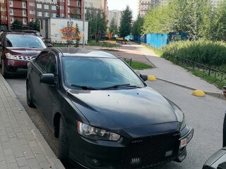 2007 Mitsubishi Lancer X, чёрный, 450000 рублей, вид 1