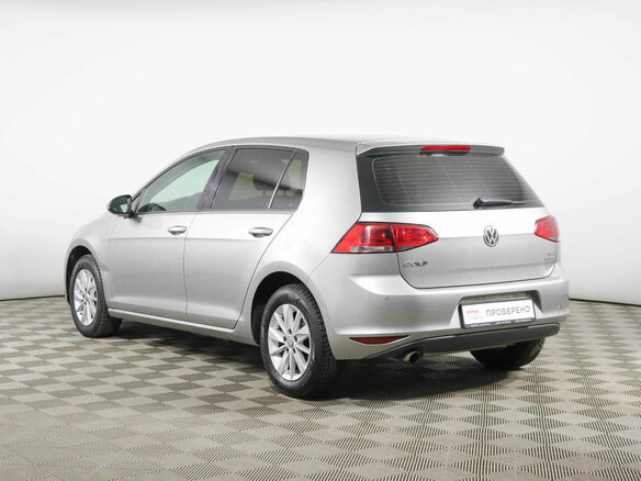 2013 Volkswagen Golf VII, серебристый - вид 6