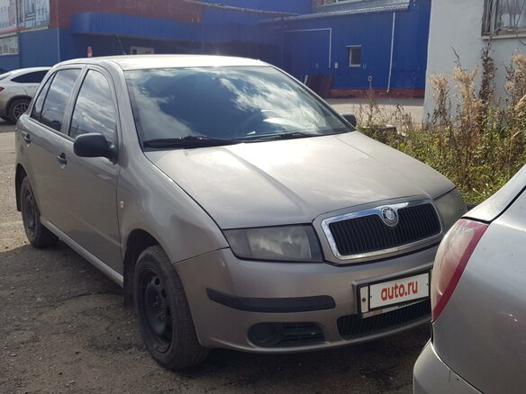 2007 Skoda Fabia I Рестайлинг, серый - вид 2