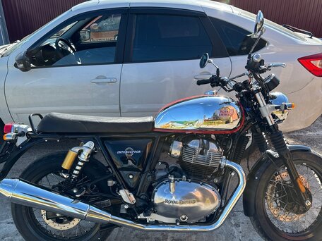 2025 Royal Enfield INT650, серебристый, 640000 рублей, вид 5