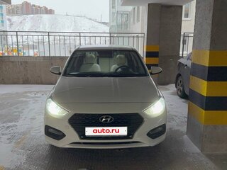 2019 Hyundai Solaris II, белый, 1150000 рублей, вид 2