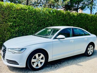 2012 Audi A6 IV (C7), белый, 1990000 рублей, вид 1