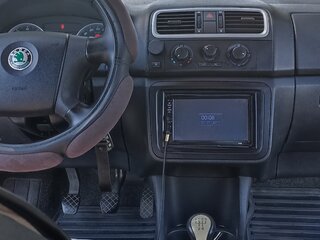 2008 Skoda Fabia II, синий, 465000 рублей, вид 4