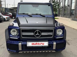 2015 Mercedes-Benz G-Класс AMG 63 AMG I (W463) Рестайлинг 2, синий, 7777777 рублей, вид 2